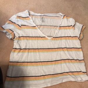 Pacsun Striped Tee Shirt
